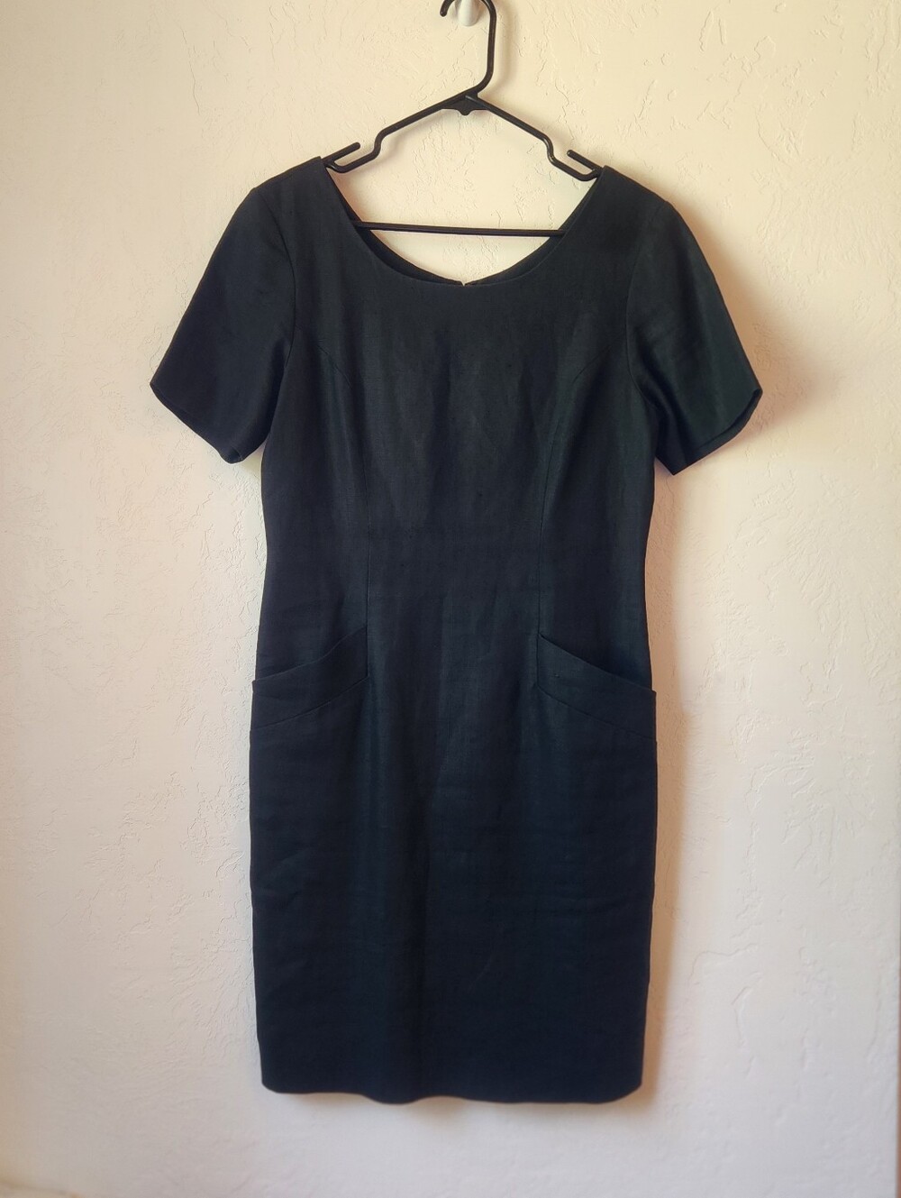 Ellen Ashley 100% Linen Vintage Shift Dress